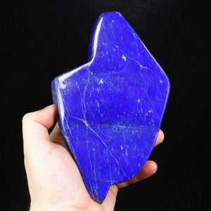 Extra Large Lapis Lazuli Deep Blue Pyrite