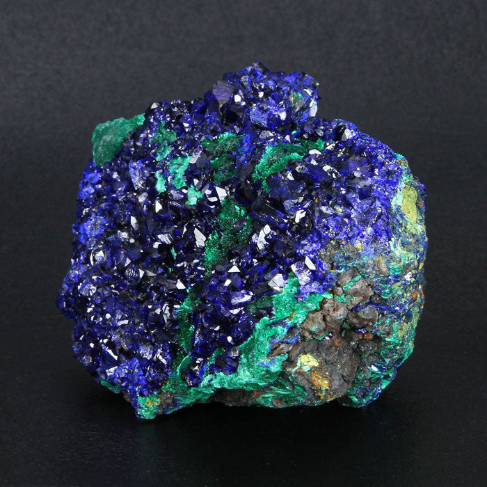 Amazing Deep Blue &amp; Green Azurite with Malachite Specimen