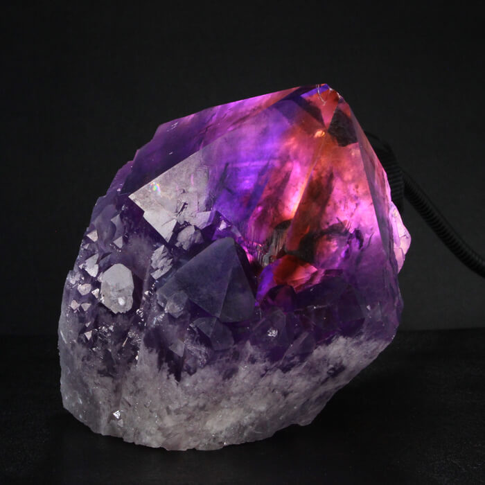 Large Bolivian Ametrine Crystal Point