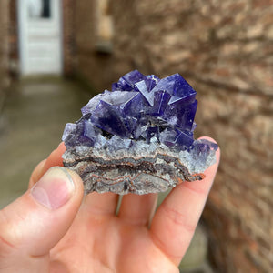 Purple Rain Pocket Rogerley Fluorite