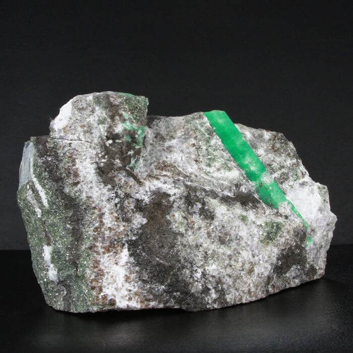 Large Chinese Emerald Crystal Specimen