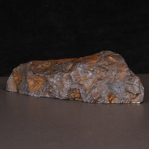 Muonionalusta Meteorite natural surface sliced etched