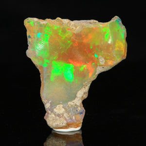 raw rough ethiopian opal crystal mineral specimen
