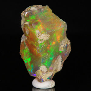 Raw Rough Wello Ethiopian Opal Crystal Specimen
