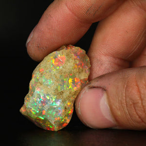 Welo Ethiopian Opal Crystal Specimen