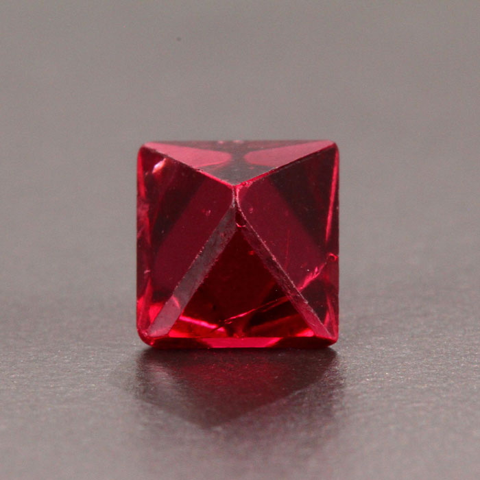Raw Red Spinel Crystal Specimen