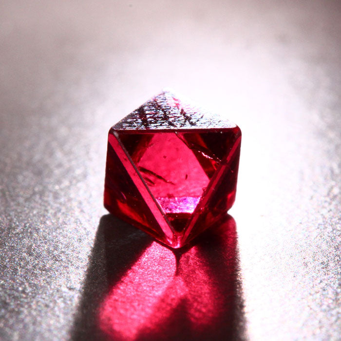 Uncut Gemmy Red Spinel Crystal