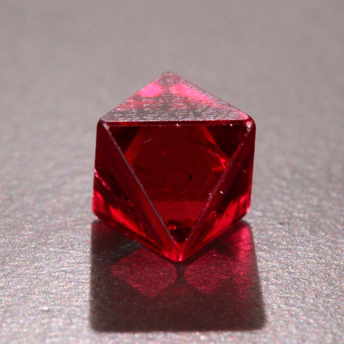Rare Red Spinel Crystal Gem