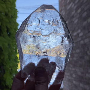 Clear Quartz Crystal Mineral Specimen