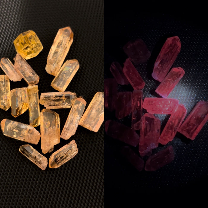 Raw Topaz Crystals Rough Specimen