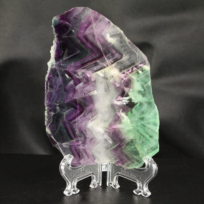 Multi-color Fluorite Polished Slab