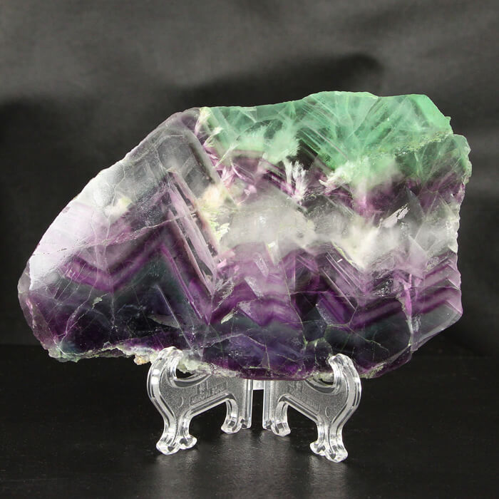 Multi-color Fluorite Polished Slab