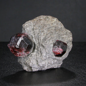 Garnets Crystals on Matrix from Alaska
