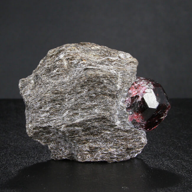 Garnets Crystals on Matrix from Alaska