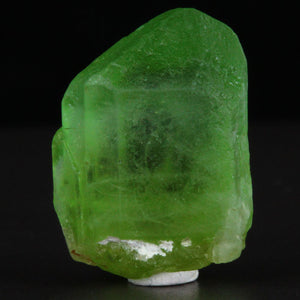 green peridot crystal