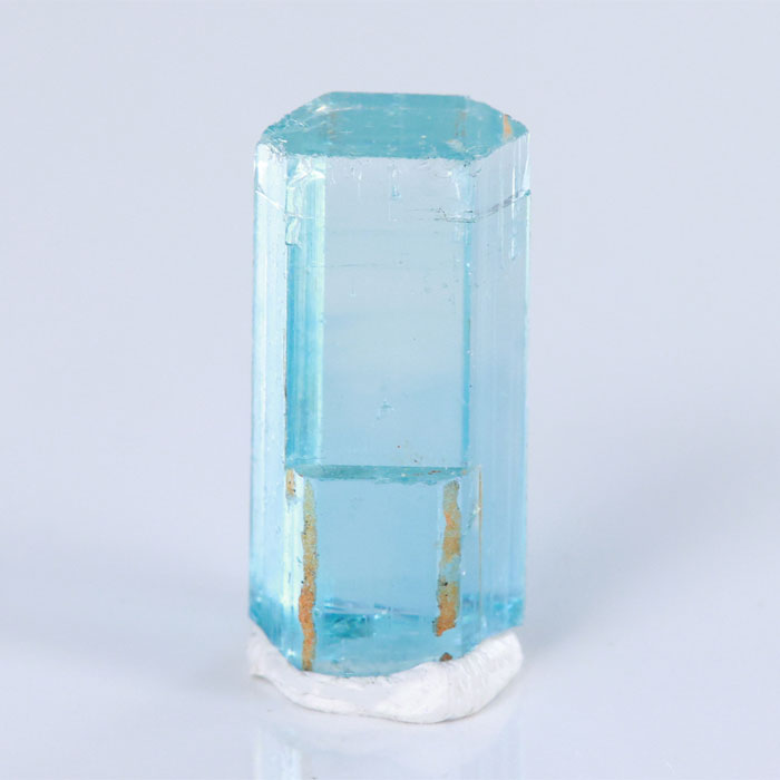 Rough Light Blue Aquamarine Crystal Mineral Specimen Vietnam