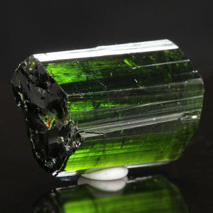 Brazil green tourmaline crystal specimen