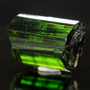 Rough green gemmy tourmaline 