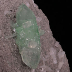 Indian Zeolite Crystals Green Apophyllite