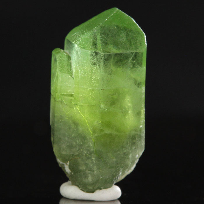 Raw peridot crystal minera specimen