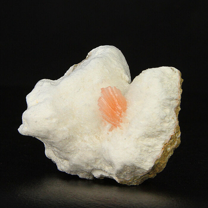 Heulandite Crystal on Mordenite