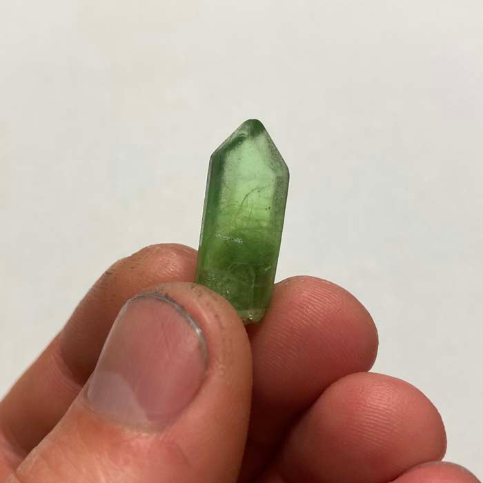 17.66ct Tall Terminated Peridot Crystal