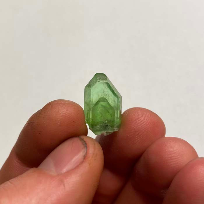 18.53ct Rough Peridot Crystal Specimen