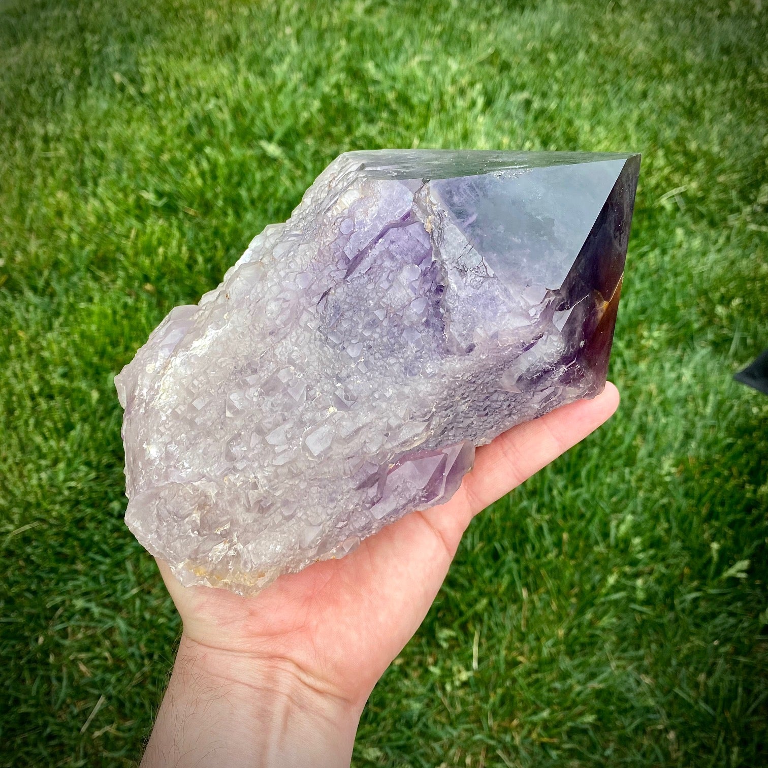 Huge Natural Amethyst Crystal Point