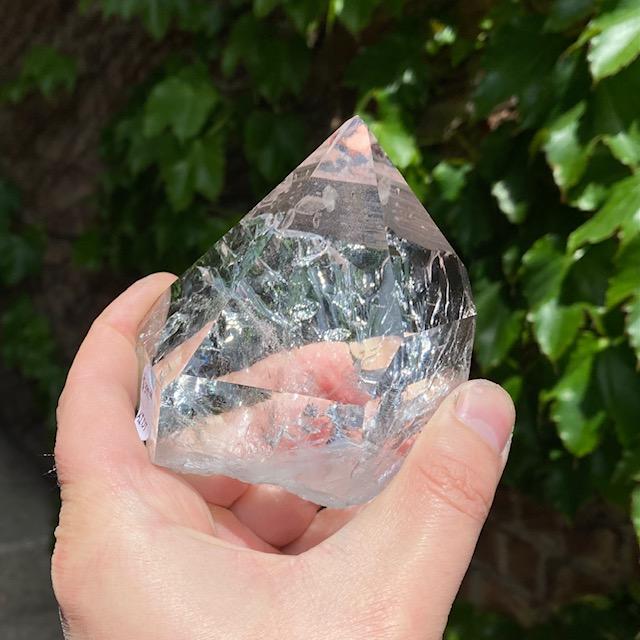 Ron Coleman Mine Arkansas Clear Quartz Crystal Point