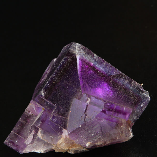 Illinois Purple Fluorite back lit