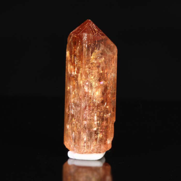 Peachy Pink Imperial Topaz Crystal