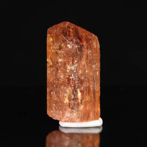 Peachy Pink imperial topaz crystal mineral specimen