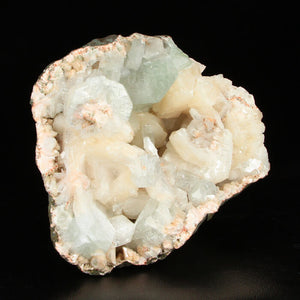 India Apophyllite and Stilbite Geode