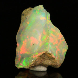 Raw Ethiopian Fire Opal crystal