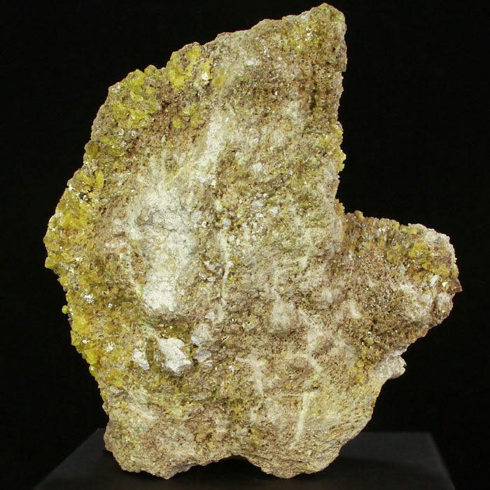 1862g Large Yellow Sulfur Crystal Specimen on Matrix