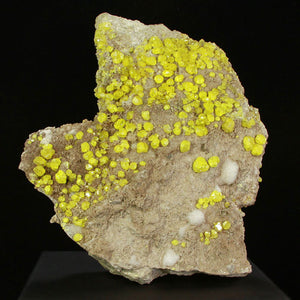 Yellow Raw Sulfur Crystal Specimen Bolivia
