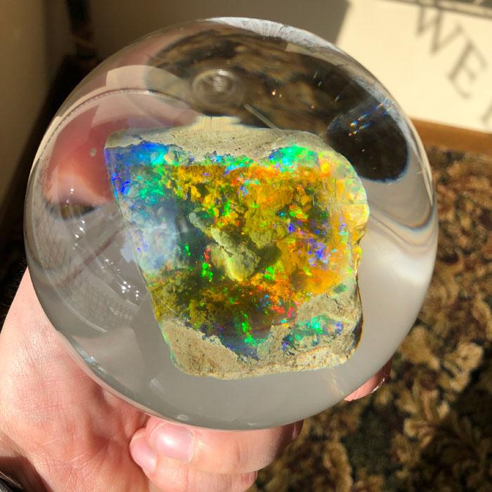 Crystal Opal in Liquid Ethiopia