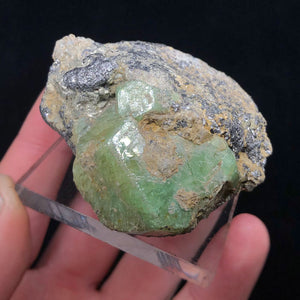 tsavorite green garnet crystal mineral specimen