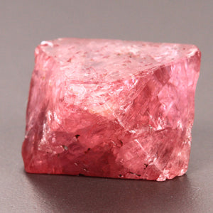 Large pink spinel crystal mogok Myanmar