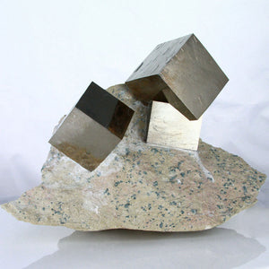 Pyrite Crystals Raw Mineral Specimen
