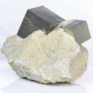 Large Cube pyrite specimen