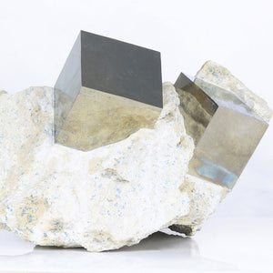 Large Natural Pyrite Cubes