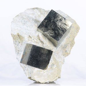 Spain raw Pyrite Cubes