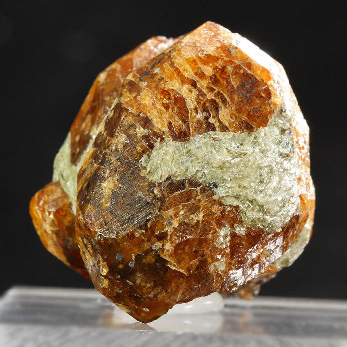 Rough Raw Spessartite Orange Garnet Crystal