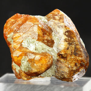 Raw Orange Garnet Crystal Mineral Specimen
