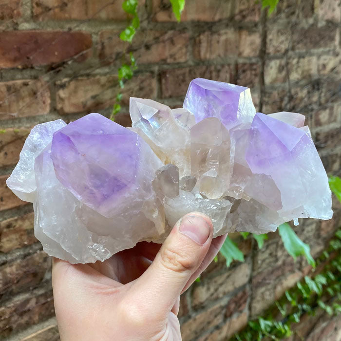 Light Purple Amethyst Crystal Cluster