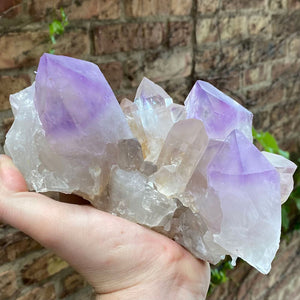 Light Purple Amethyst Crystal Cluster