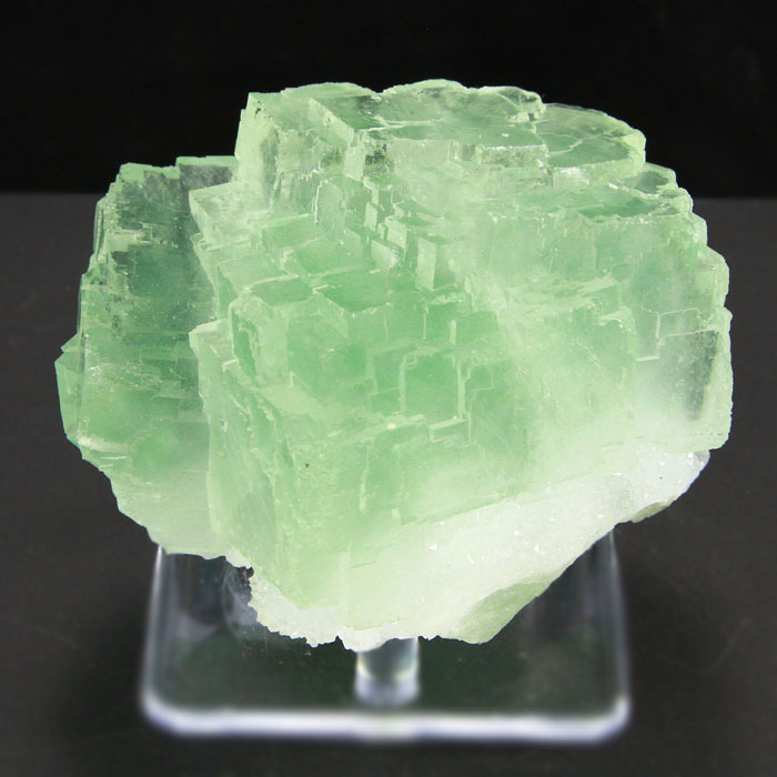 Light green Complex Fluorite Crystal china