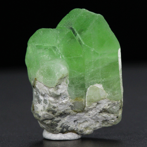 Mint Green Raw Peridot Crystal