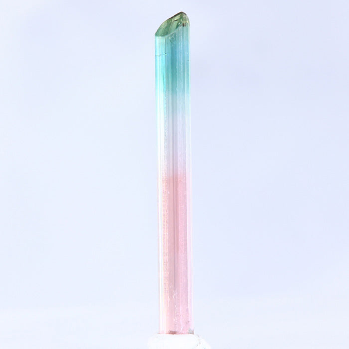 Tri Color Tourmaline Crystal Raw Specimen